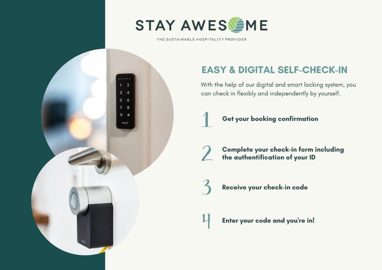 Stay Awesome - Schonfeld Apartment, Netflix Und Kostenloses Parken カッセル エクステリア 写真